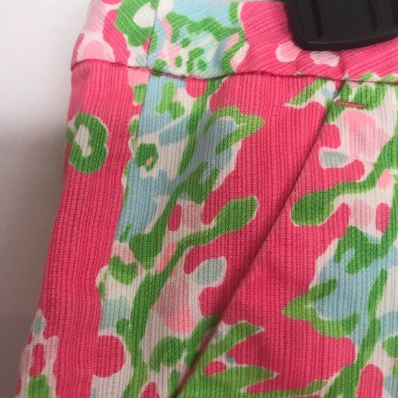 Lilly Pulitzer Adie Short Women's Size 6 Flamingo Pink Southern Charm - Picture 7 of 14